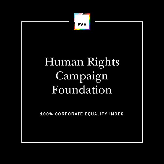 PVH Receives 100 on Human Rights Campaign’s 2021 Corporate Equality Index